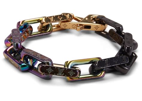 bracelet lv cadenas|louis vuitton chain bracelet.